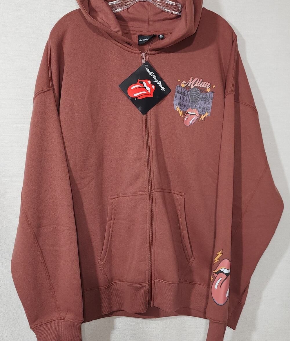 The Rolling stones Men's XL full zip Hoodie